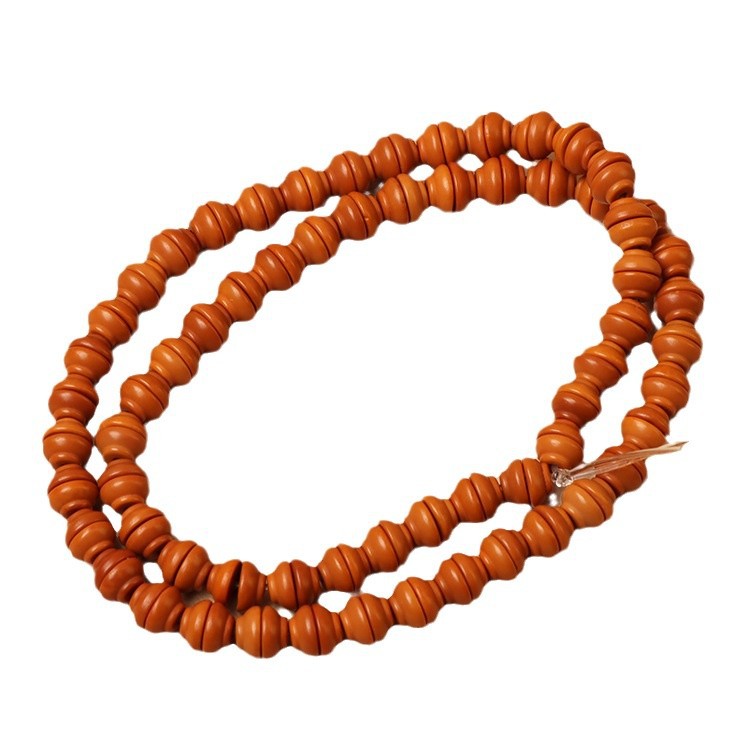 Boutique Olive Nuclear Golden Rice Bowl Cultural Play Bracelet DIY Jewelry Accessories Natural Olive Nuclear Necklace Keychain Accessories