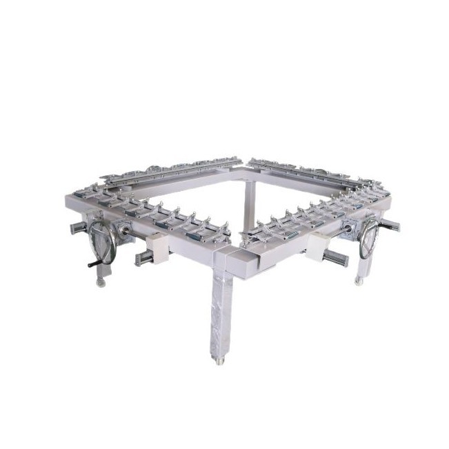 Mesh Stretching Machine Mechanical Mesh Stretching Machine Mechanical Mesh Stretching Machine Chain Single Chuck Mesh Stretching Machine Double Aluminum Chuck Mesh Stretching Machine