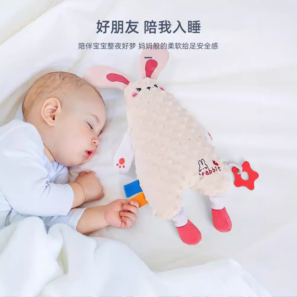 Кукла для сна, игрушка для новорожденных, жевательная кукла из ПП-коттона, кукла-рукавичка оптом