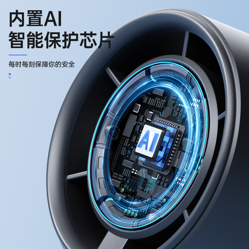 New 100-Speed High-Speed Handheld Fan USB Mini Portable Charging Turbine Small Fan Desktop Small Electric Fan