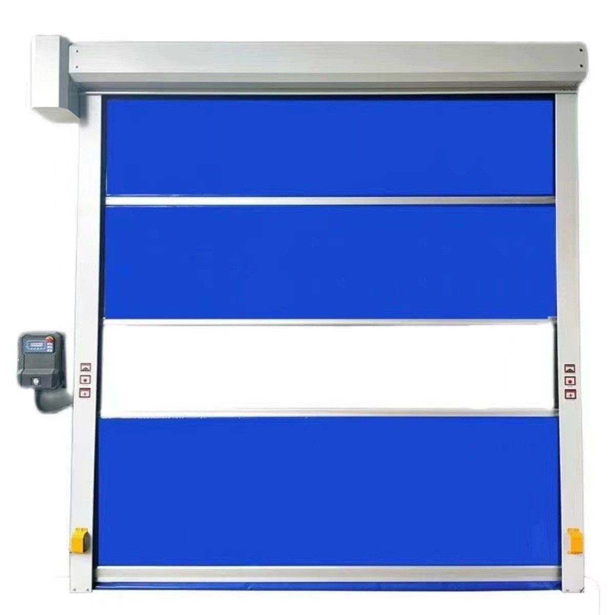 Pvc Fast Rolling Shutter Stacking Door Partition Dust-Free Clean Workshop Sanitary Sensor Door Soft Curtain Industrial Lift Door