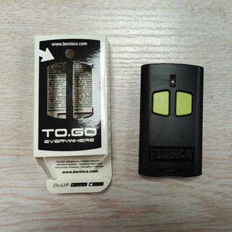 BENINCA garage door remote control 433.92mhz rolling code BENINCA TO.GO foreign trade remote control