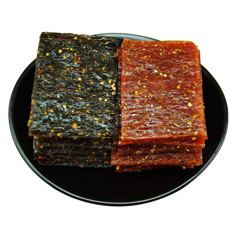 Spicy Strips of Beef Tendon in Pickled Pepper, Vegetarian Chicken Steak, Chongqing Specialty, Nostalgic for Those Born in the'80S and'90S