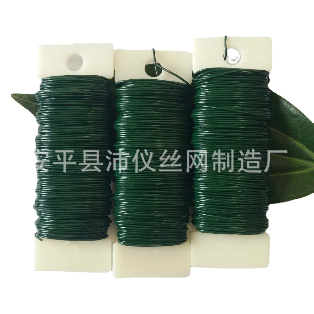 Металлическая проволока для цветов 22, проволока для рукоделия 22 30 метров