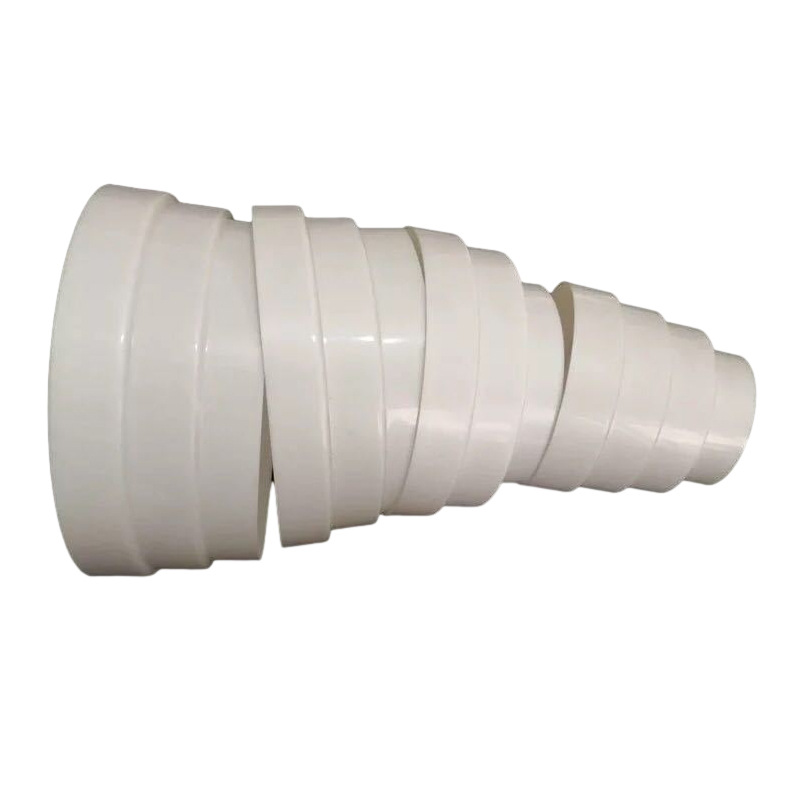 Manufacturers directly supply all kinds of split variable diameter tube shear-free variable diameter ring size joint converter range hood PVC tube