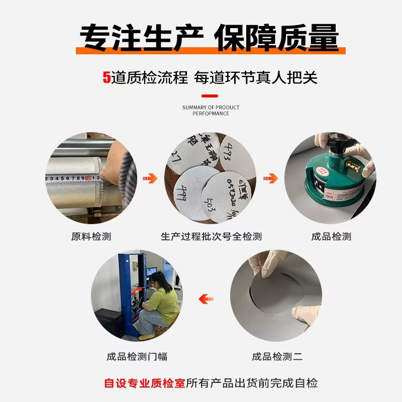 Anti-Spark High School Silicon Cloth Coated Fire Blanket Cutting Welding Blanket Anti-Slag Fiberglass Base Cloth Electric Welding Kitchen