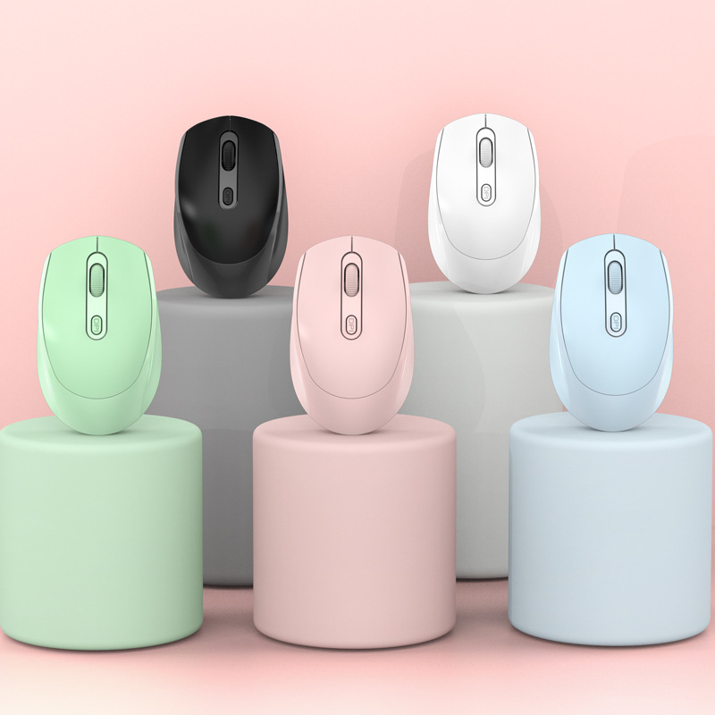 Ready Supply Wireless Mouse Charging Bluetooth Dual-Mode Silent Office Portable Mouse Customizable Mouse Logo