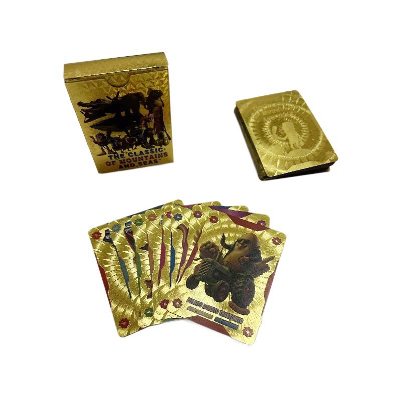 55 Cross-Border American Mountain and Sea Scrolls Flash Cards