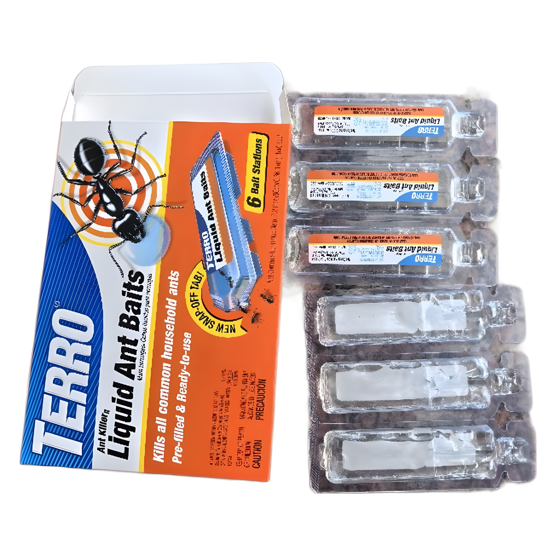 Liquid Ant Killer, 6 Bait Stations Ant Attractant Amazon Tebbo