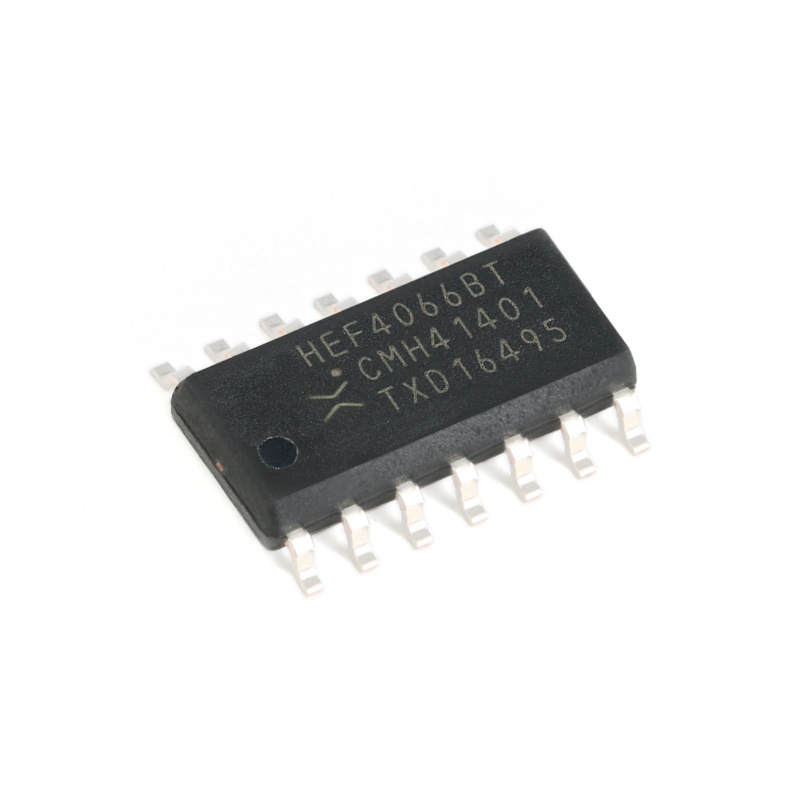 Original Genuine Hef4066Bt,653 Soic-14 Four-Way Single-Pole Single-Throw Analog Switch Chip