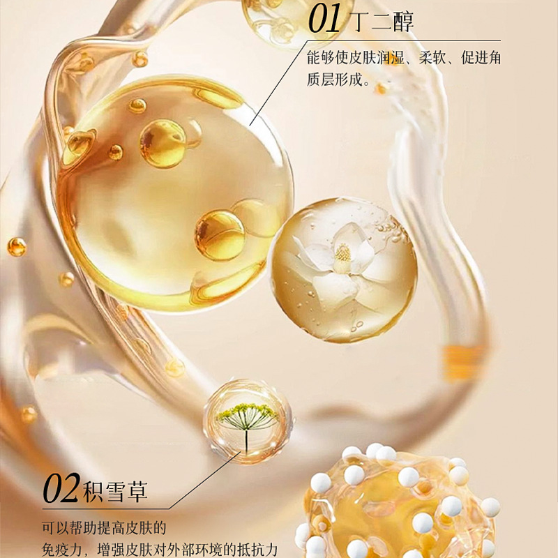 Yapin Autumn and Winter Anti-Dry Crack Hand Cream Rejuvenating, Moisturizing, Moisturizing, Long-Lasting Fragrance Hand Cream Gift Box