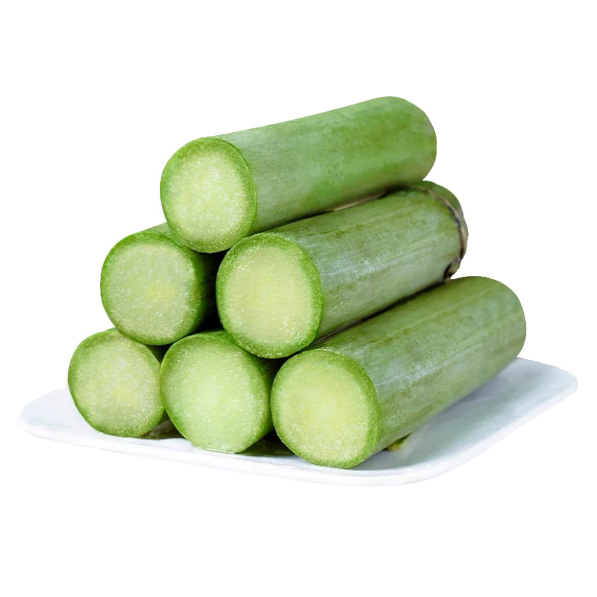 Sf Taoshan Sugar Cane Green Skin Green Skin Sugar Cane Fresh Fruit for Pregnant Women Seasonal Fruit Cane Freshly Cut 2.5kg Crispy Sweet Cane