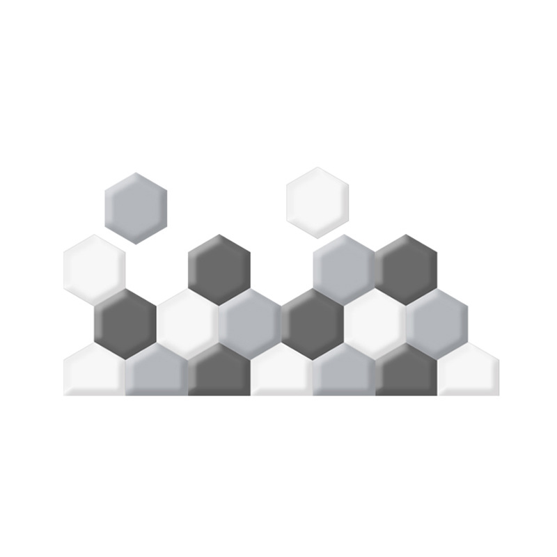Factory direct supply hexagonal soft bag children anti-knock tatami wall background self-adhesive Kang headboard soft bag