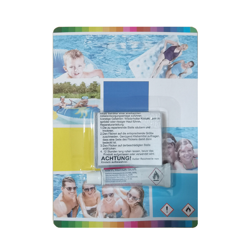 Большой надувной матрас Bestway игрушка для лодки специальный ремонтный ПВХ патч + клей 62022