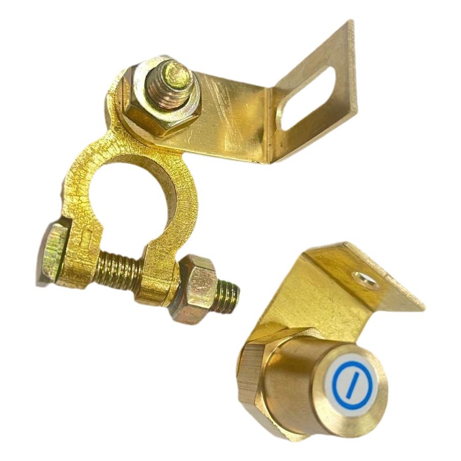 Car Battery Disconnect Switch Copper Piece Power Conductive Copper Piece Protection Battery Switch Copper Piece Copper Piece Connection Copper Piece