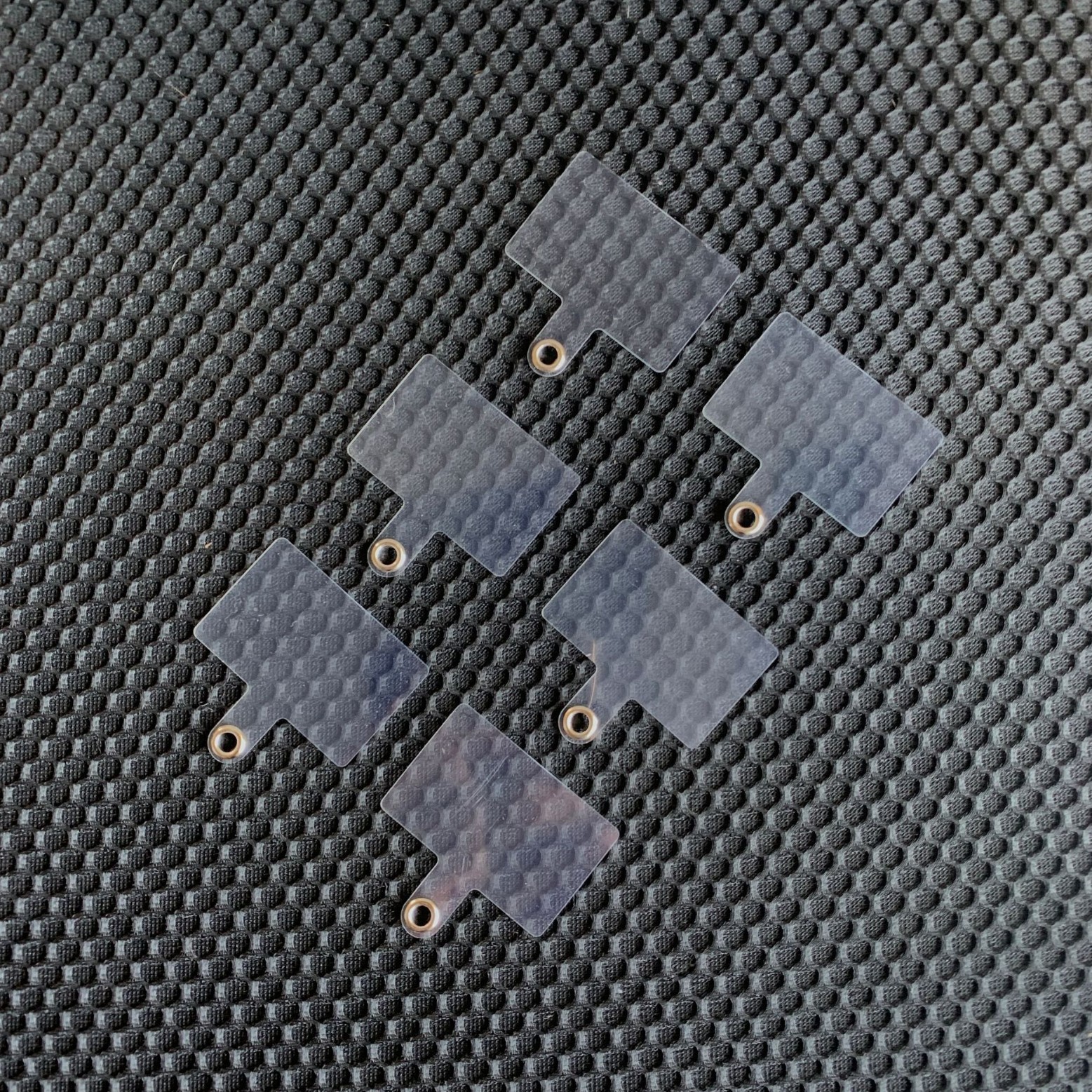 Factory in stock wholesale mobile phone gasket fixed card lanyard card fixed piece card hanging transparent mobile phone gasket