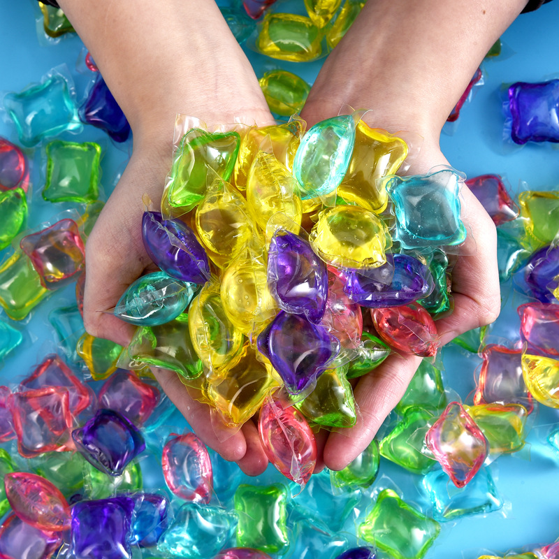 Оптовые три в одном стиральные бусины, концентрированный стиральный порошок, длительный аромат, стиральные бусины для дезинфекции, оптовая продажа