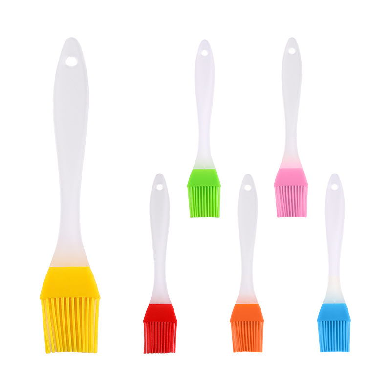 Spot Silicone Oil Brush Kitchen Baking Cake Cream Brush Outdoor Barbecue Cleaning Brush Split Small Brush