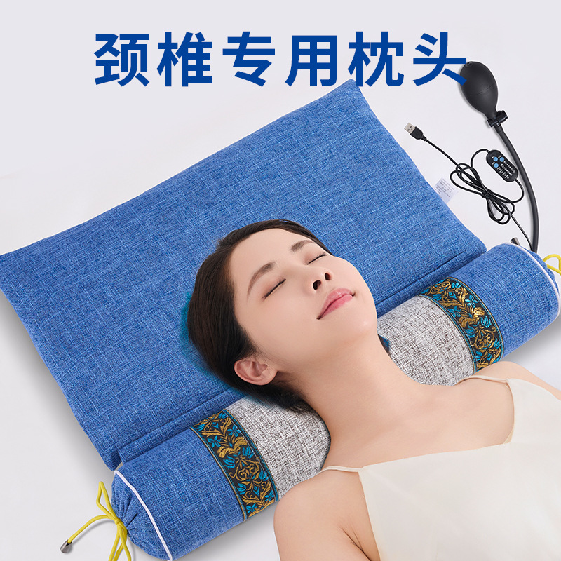 Специальная подушка для сна из полыни, цилиндрическая жесткая подушка из гречневой оболочки