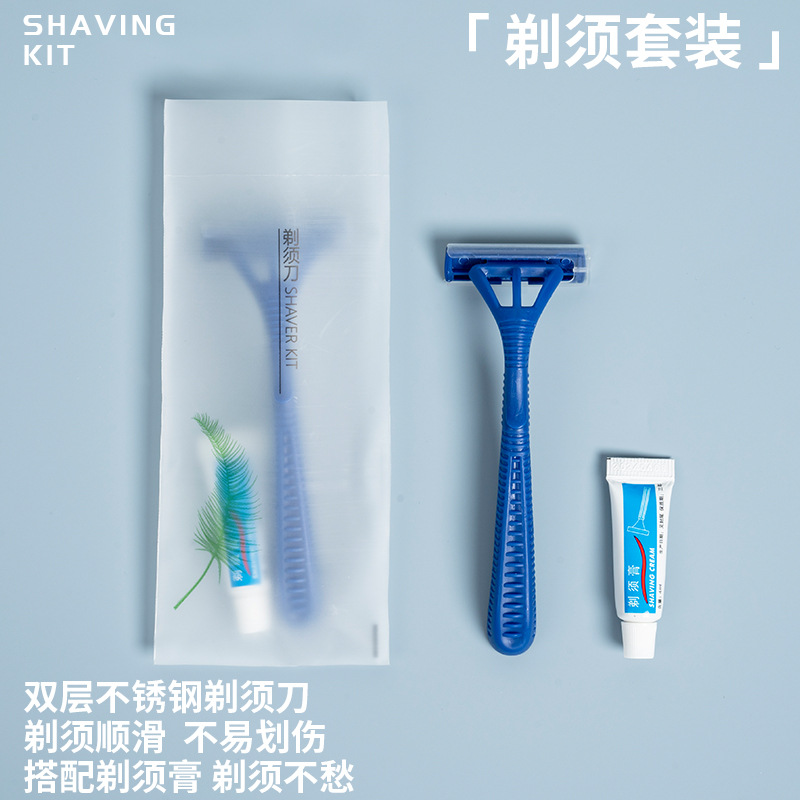 Hotel disposable toothbrush with toothpaste soft film suit household soft hair homestay toiletries hotel wholesale LOGO