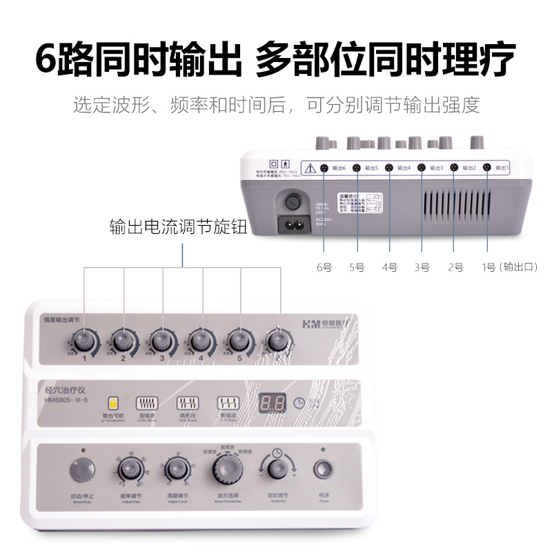 Medical Electronic Acupuncture Instrument, Pulse Electroacupuncture Instrument, Medical Meridian Electrotherapy Physiotherapy Instrument, Acupuncture Treatment Instrument, Meridian Treatment Instrument