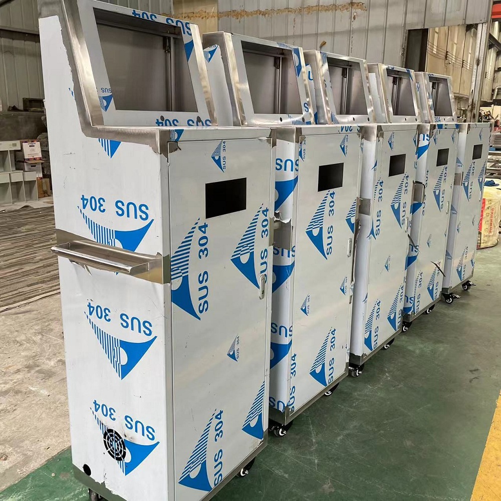 Outdoor stainless steel workbench sheet metal box control equipment cabinet shell stainless steel processing