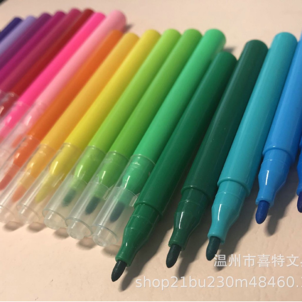 Factory wholesale 201 mini watercolor pen washable children small brush color pen bulk set multicolor optional