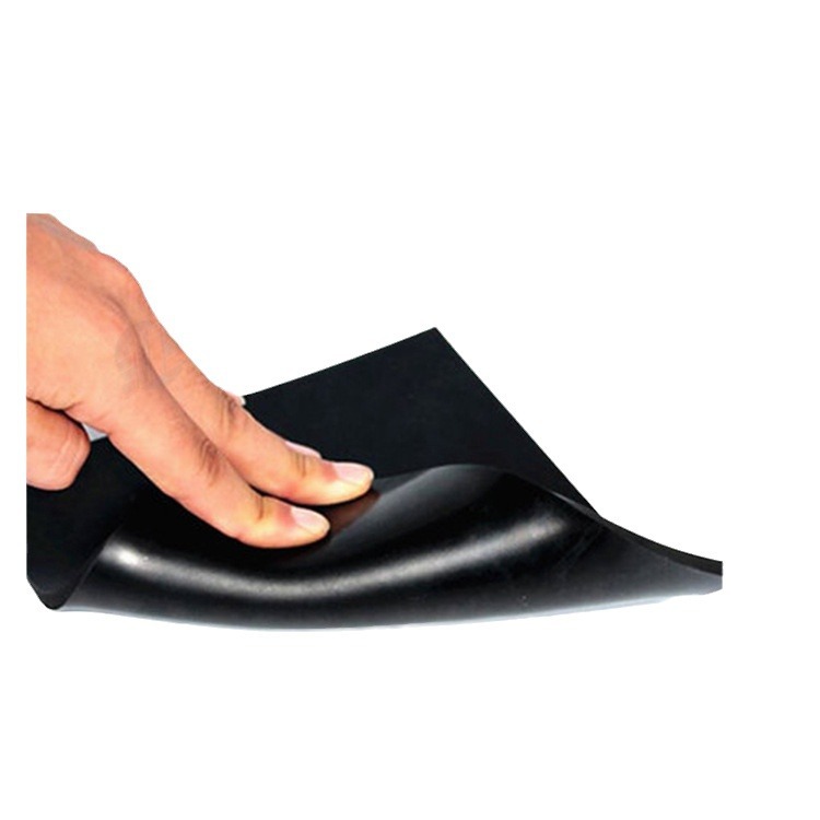 High Voltage 10Kv Black Anti-Slip Insulating Rubber 5mm Thick Distribution Room Insulating Rubber Pad Distribution Room Insulating Rubber Sheet
