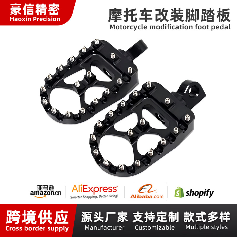 Модифицированная подножка Harley 883 для внедорожных автомобилей, алюминиевый сплав, ретро, универсальная, противоскользящая