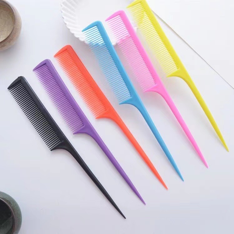 Расческа для парикмахеров, профессиональная, для секционирования, пластиковая, оптовая
