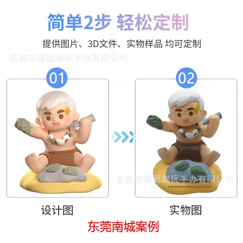 Customized Resin Crafts Pvc Trendyy Hand-Made Injection Molded Blind Box Dolls Professional Customized Cartoon Toys Mascots