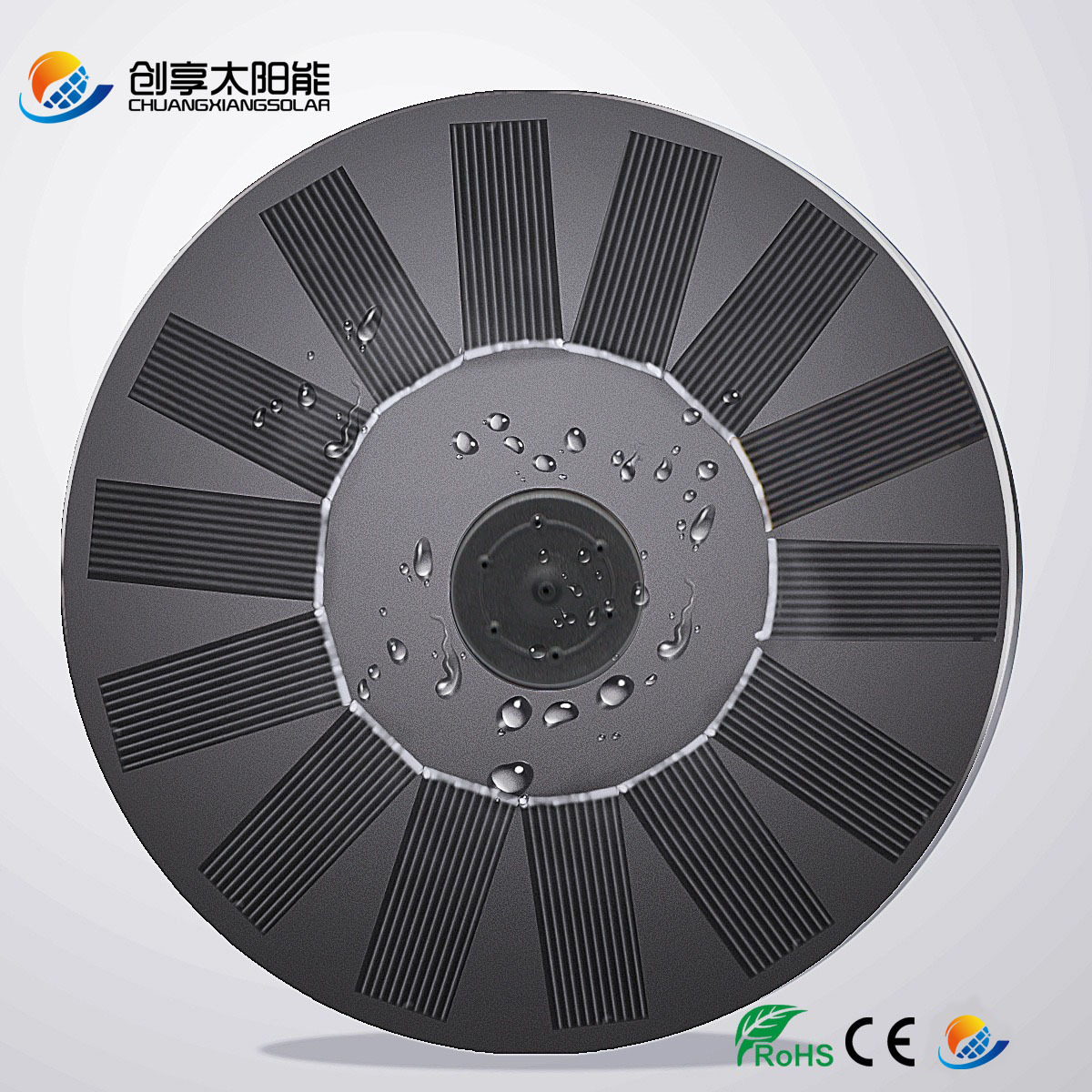 Solar Fountain Luminous Floating Water Pump Outdoor Waterscape Garden Cross-border Landscape Fountain Fish Pond Automatic Fountain