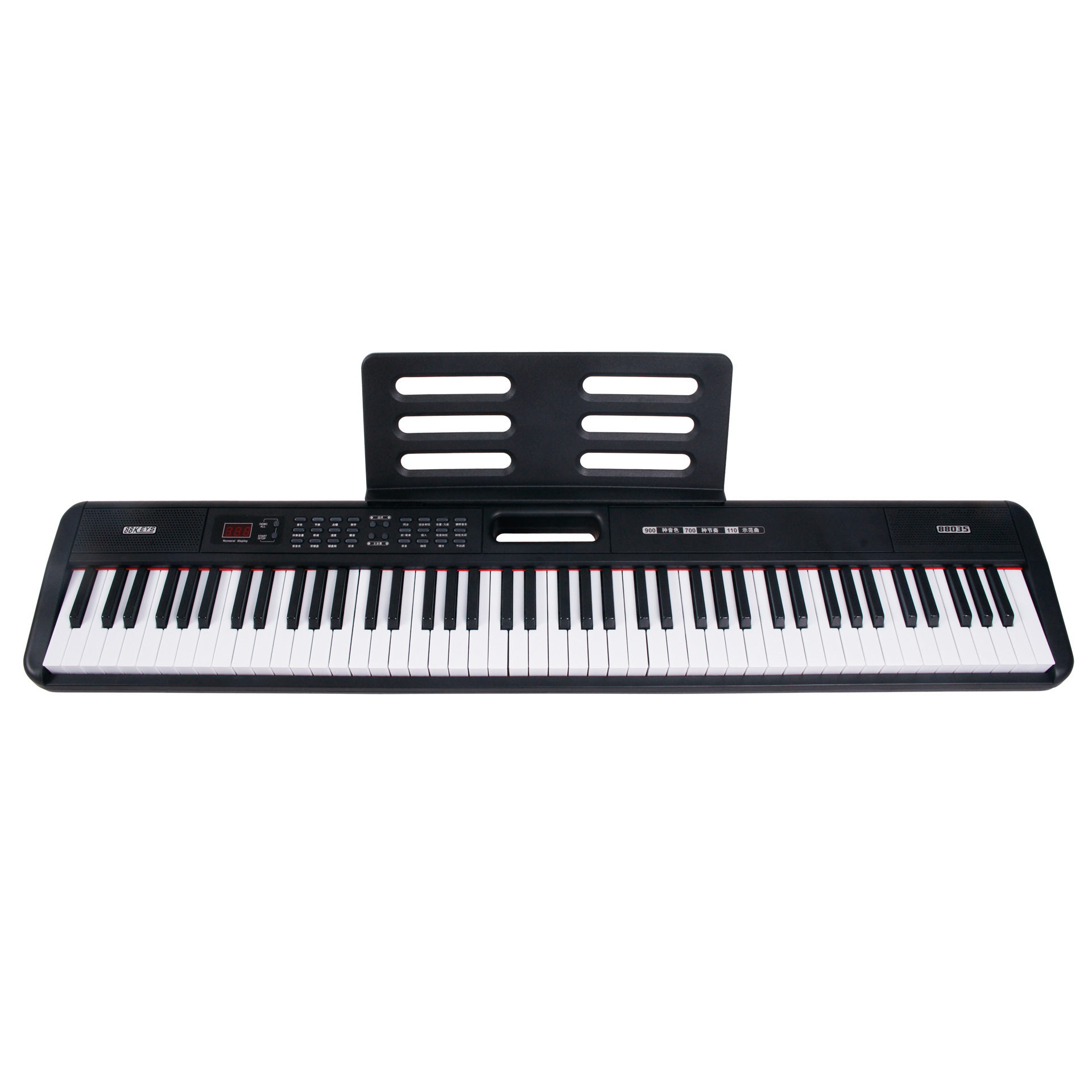 Manufacturer Cross-Border 88-Key Strength Digital Keyboard for Beginners, Portable Home Practice, Kidsren's Digital Bluetooth Midi