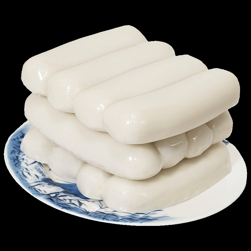 Ningbo Water-Milled Rice Cakes, Authentic Cicheng Specialty Handmade Rice Cakes, Vacuum-Packed Slices, Zhejiang Farmhouse Fried Rice Cakes