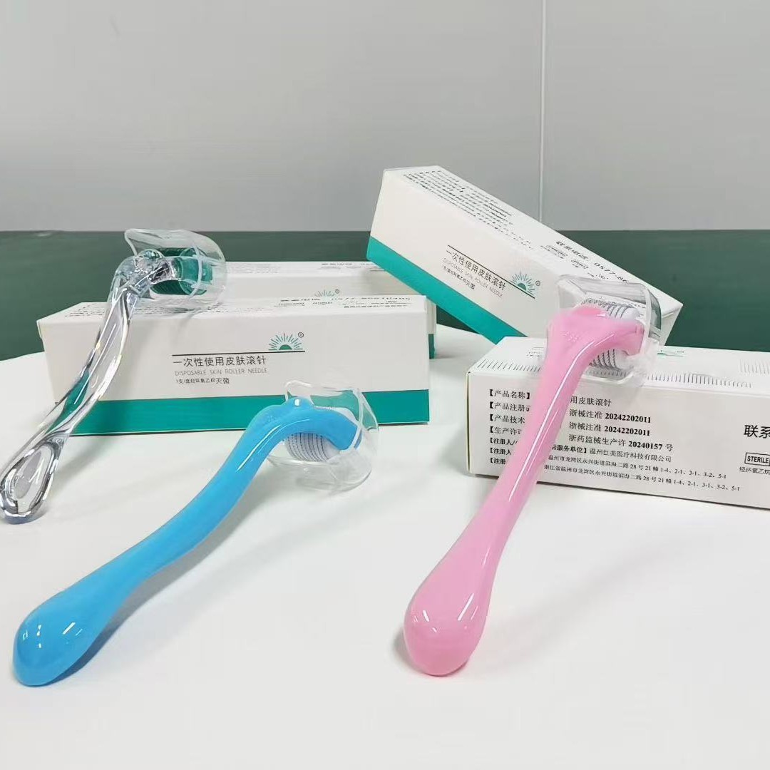 Beauty Salon Medical Beauty Skin Roller Needle Facial Care Water Light Microneedle Machinery Brand Disposable Roller Microneedle Wholesale