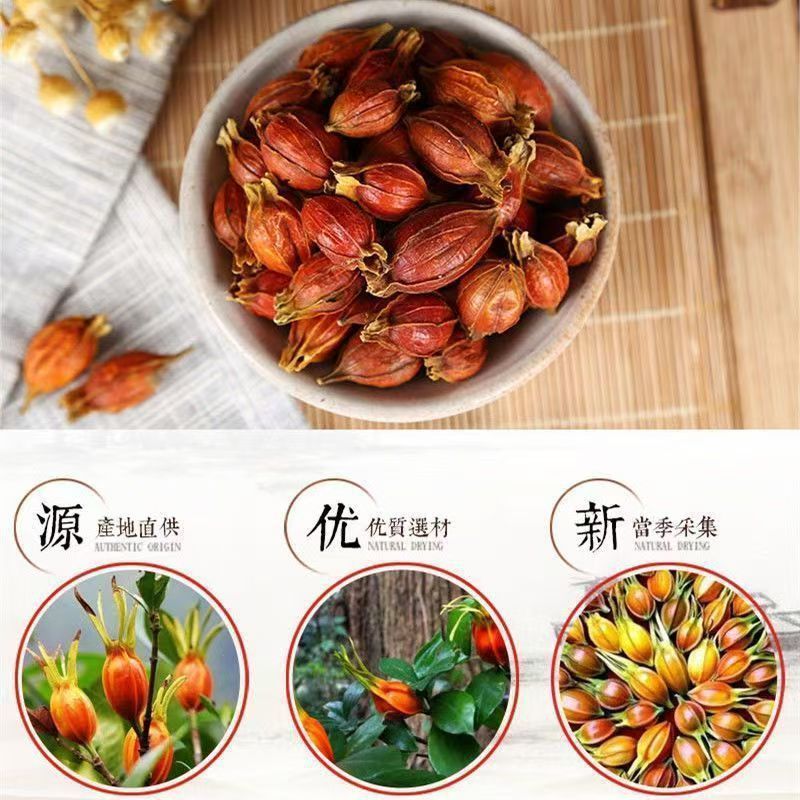 Nuoxiaoying Colored Braised Pork Large Gardenia Dried Goods Tea Mountain Gardenia Tea 70G/Can