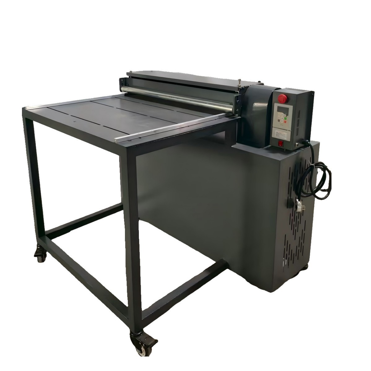 Factory Direct Supply Thick Material Integrated Slitting Machine Round Knife Striping Machine Rubber Striping Machine Leather Thick Material Slitting Machine