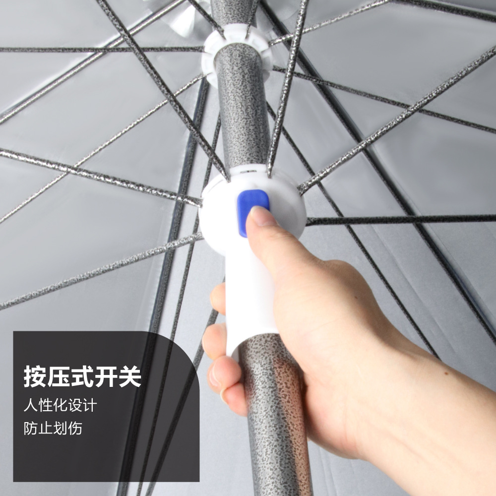 Outdoor Large Umbrella, Parasol, Stall Umbrella, Commercial Sun Umbrella, Stall Beach Umbrella, Round Umbrella, Sun Protection Folding Wholesale