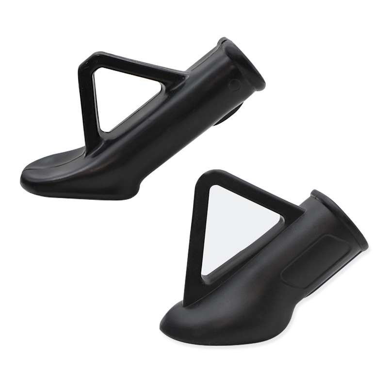 Foot Support Protective Cover for Electric Vehicles, Electric Vehicle Side Bracket, Plastic Foot Cover, Foot Pad with Screws, Protective Ladder Accessories