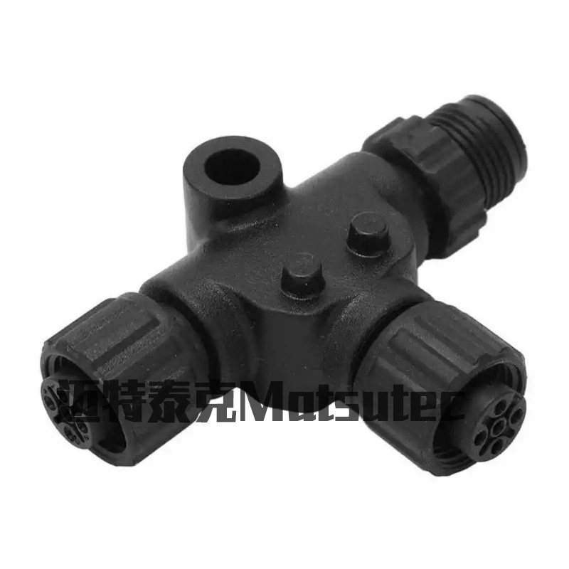 Nmea 2000 T-Сonnector 3Port 5Pin M12 Thread Ip67 Waterproof Nmea 2000 (