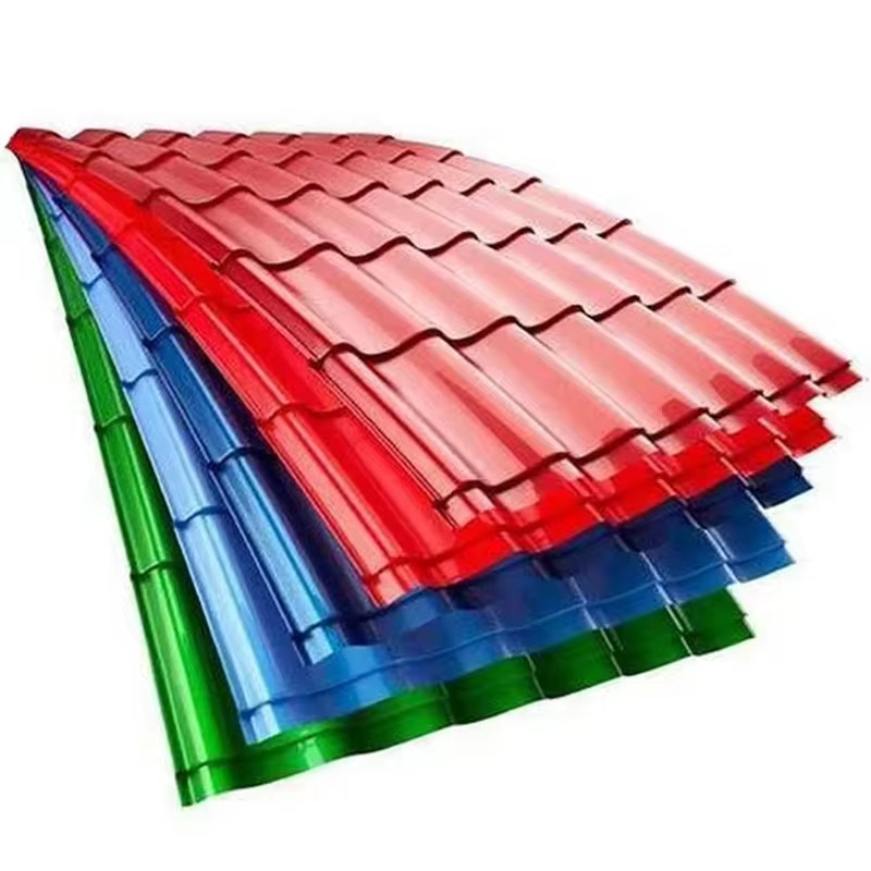 Building Material Zinc Steel Roofing Corrugated Sheet
