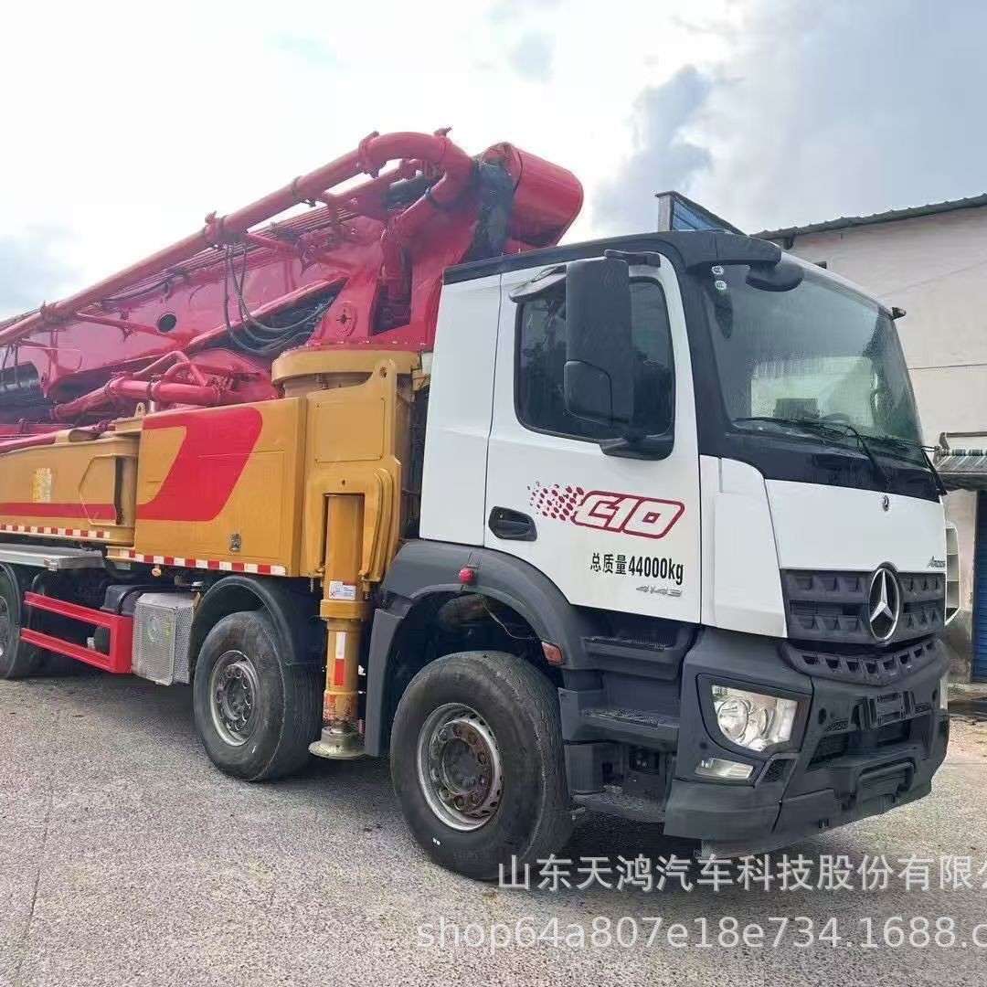 Cross-Border Supply of 38 44m Concrete Delivery Pump Trucks 62m Engineering Machinery Construction Aerial Concrete Pump Trucks