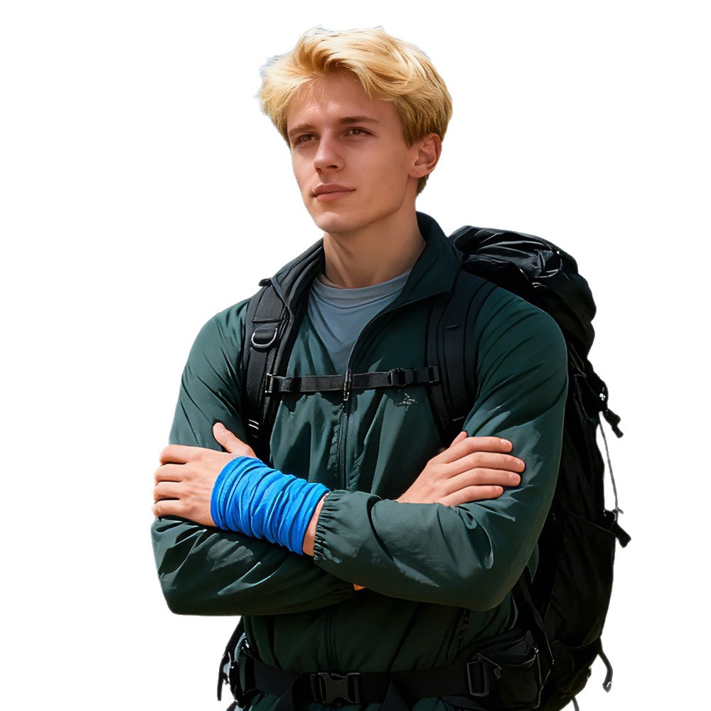 Seamless Ice Silk Headscarf, Outdoor Cycling Hood, Cool Sun Protection Mask, Outdoor Mountaineering and Fishing Ice Silk Seamless Headscarf