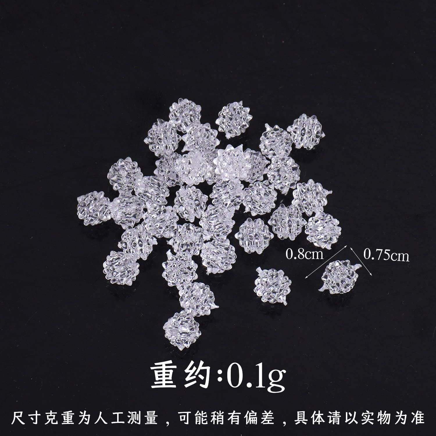 Simulated Food Toy Gold Sugar Candy DIY Handmade Cream Glue Clay Accessories Hard Star Sugar Trinket Material