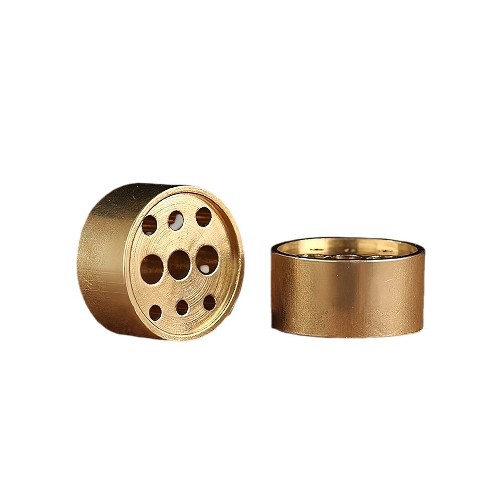 brass nine-hole incense burner mini pure copper incense burner home incense burner pure copper wire incense incense burner holder