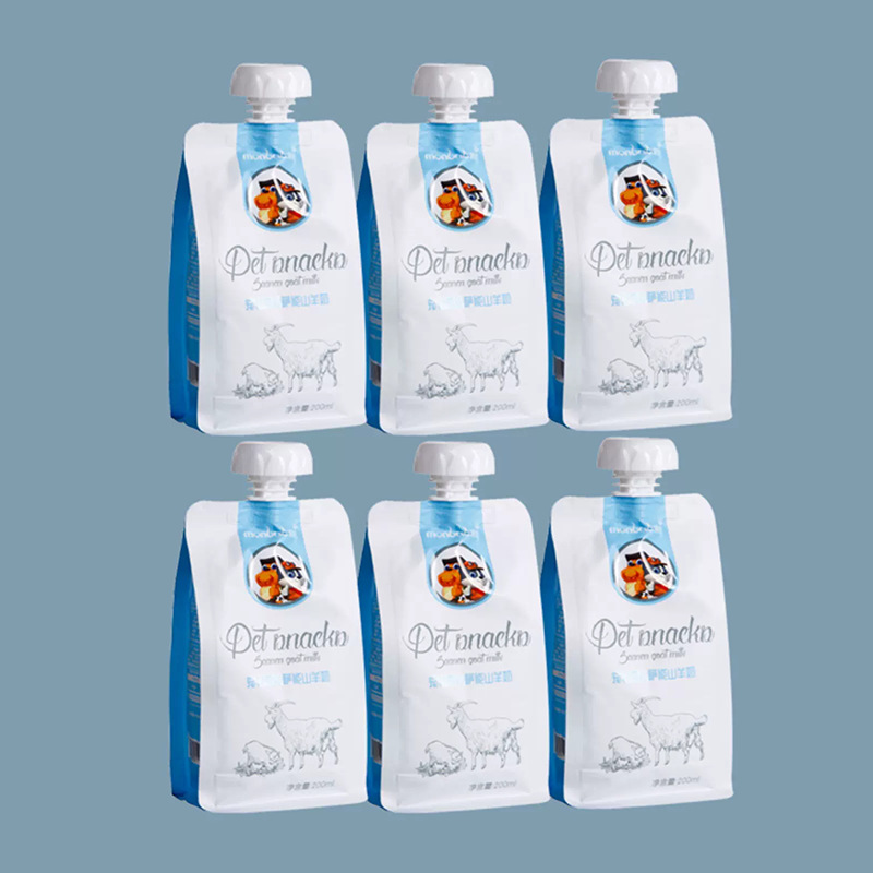 Mengbesa Neng Goat Milk Pet Dog and Cat Snacks Raw Goat Milk Supplement Nutrition 200ml Wholesale