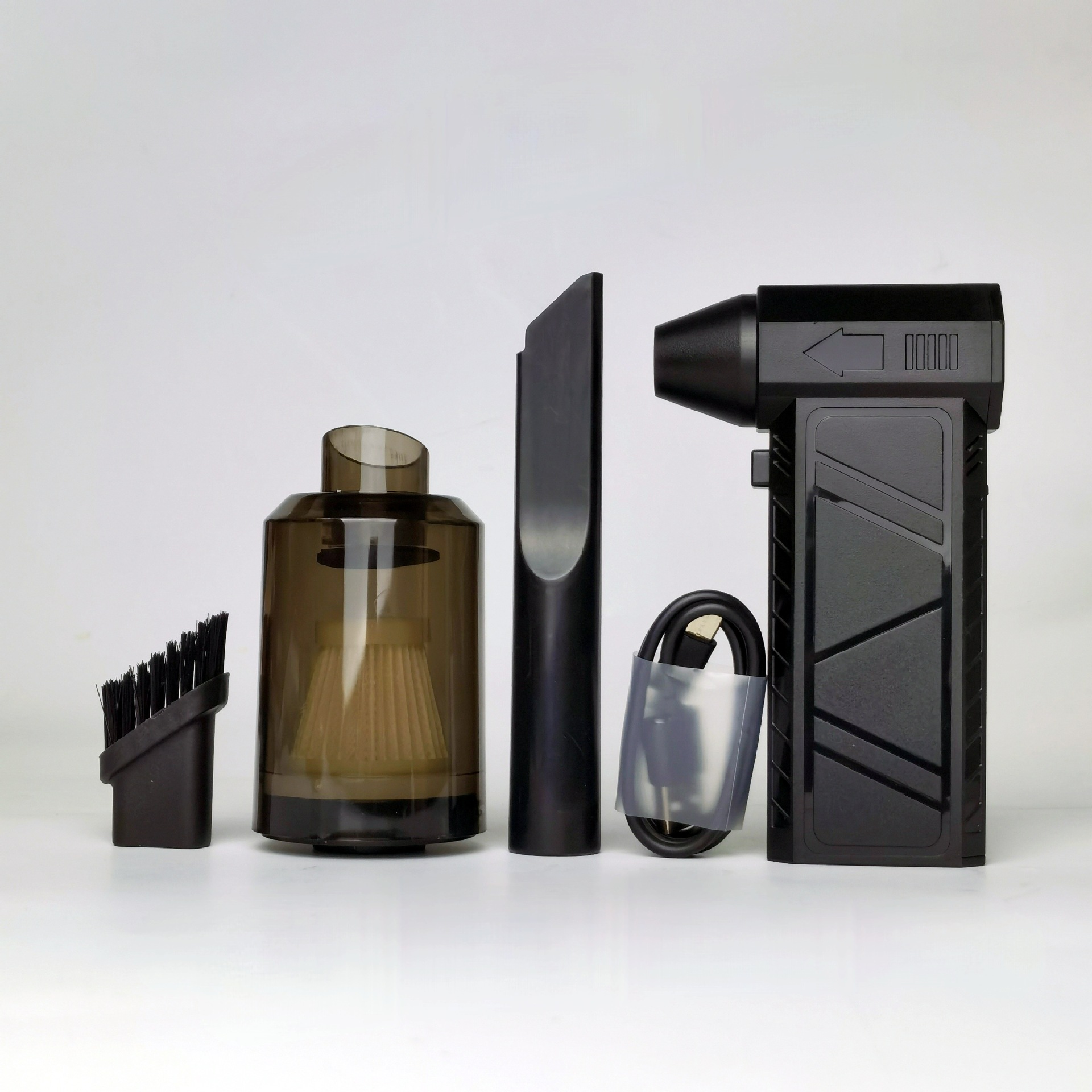 Violent turbo fan blowing and suction dual-purpose camping outdoor handheld hair dryer 130000 adjustable long endurance vacuum cleaner