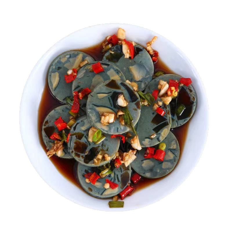 Songhua egg sausage 260g preserved egg sausage egg sausage ready-to-eat cooked food mixed with vegetables and wine dishes Songhua egg with cold dish ingredients