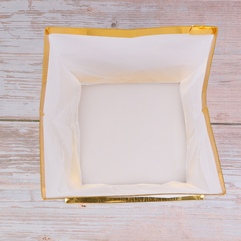 Holiday Square Water Lamp New Year's Day Prayer Wishing Lamp Floating Lotus Lamp Candle Bag Environmentally Friendly Windproof Candle