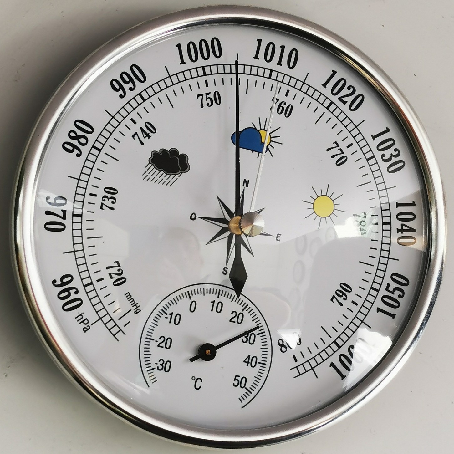 Tb9392S-Barometer with Thermometer Two in One